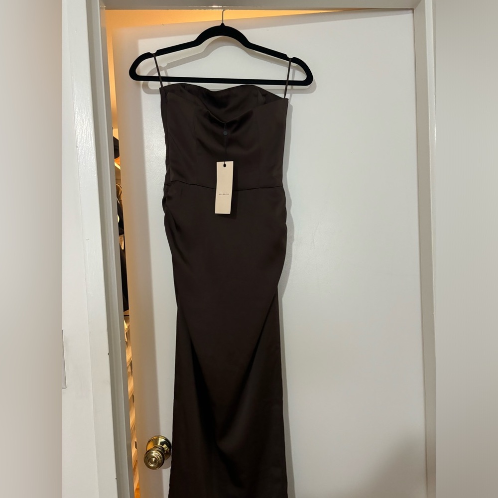 Revolve bec & bridge brown dress